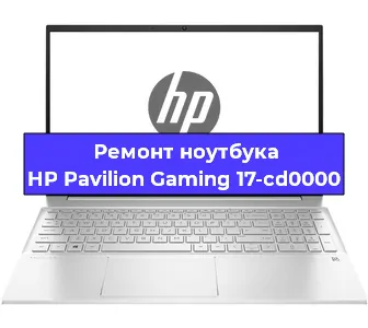 Замена жесткого диска на ноутбуке HP Pavilion Gaming 17-cd0000 в Москве